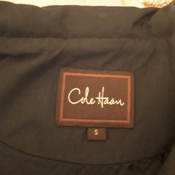 Cole Haan Black All Weather Jacket EUC sz S - Picture 5 of 10
